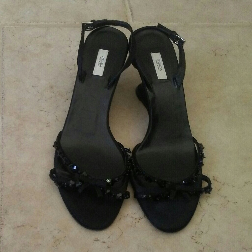 Prada Satin Vero Cuoio shoes
